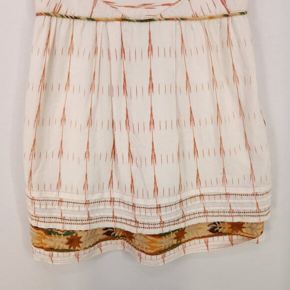 New Romantics Free People Dress Womens 10 Bohemian Embroidered Pockets - Picture 9 of 13